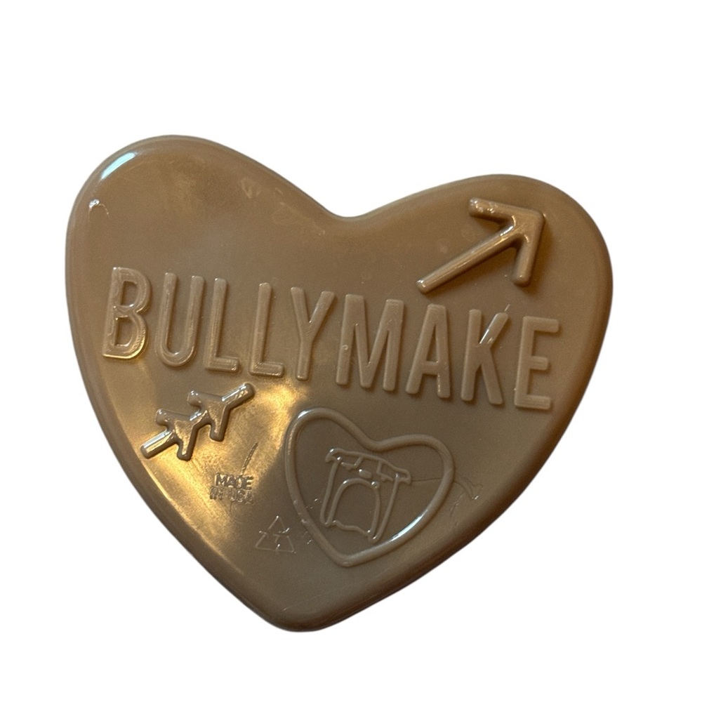 Bullymake Heart-Shaped Dog Toy
